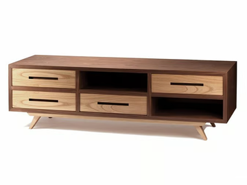 SPACE - Wooden TV cabinet with drawers by Mambo Unlimited Ideas - view 2